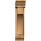 Ekena Millwork Westlake Traditional Smooth Bracket w/ Offset Brace, Western Red Cedar, 5 1/2"W x 20"D x 24"H BKT0604X20X24WTL01SWR - alternate 3